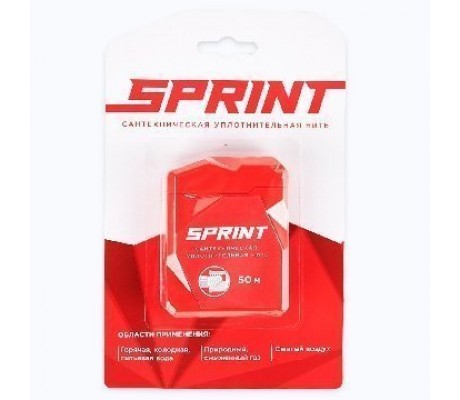 Нить-герметик 50 метров бокс, блистер Sprint