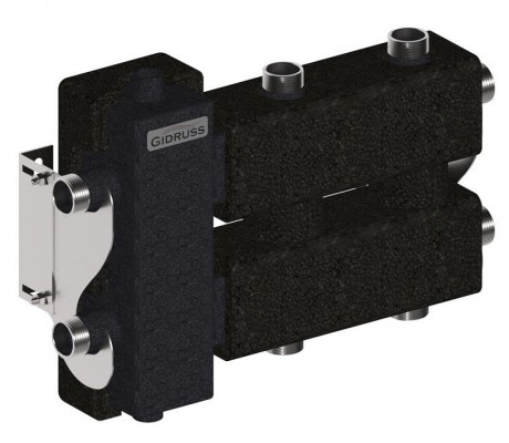 Балансировочный коллектор в теплоизоляции BMSS-60-3D.EPP (BM 60A2T 20) GIDRUSS