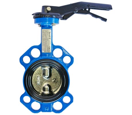Затвор поворотный Tecofi DN150 ковкий чугун PN16 - VPI