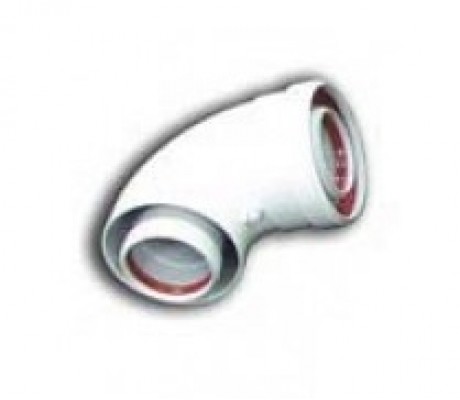 Baxi HT Коаксиальнаый отвод 60/100 90 град.