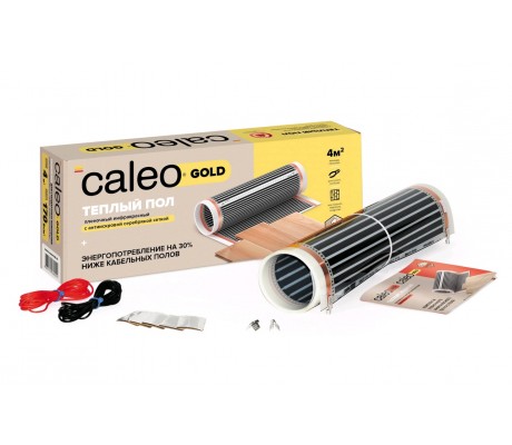 Плёночный тёплый пол CALEO GOLD - 6 кв.м / 170-0,5-6,0