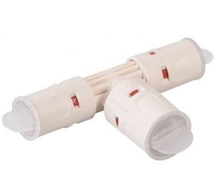 Comap тройник редукционный 16x2 - 20x2 - 16x2 push серия 9130RP