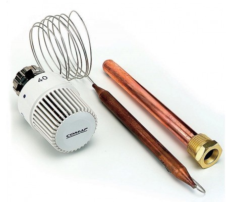 Головка термостатическая 6803STD M28x1.5, 2м с погружным датчиком 803880 Comap