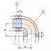 Vaillant Колено 90 град. DN 60/100 белое