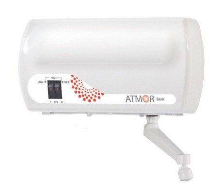 Водонагреватель электрический проточный ATMOR Basic 5000 (кухня)