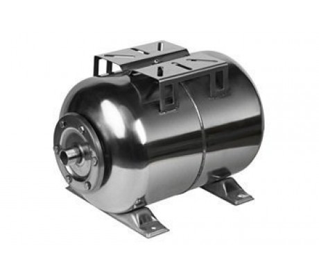 Бак мембранный для водоснабжения 100л, гориз., нерж., мембрана EPDM 54872, UNIPUMP